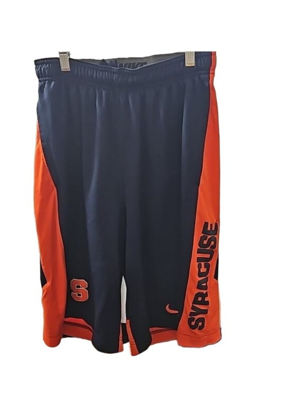 NIKE DRIX - FIT SYRACUSE NAVY/ORANGE NCAA BASKETBALL SHORT ADULT MEN'S SIZE S